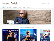 Tablet Screenshot of nelsonarrieta.com